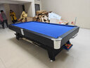 皓玉佳台球桌标准型大理石成人家用多功能黑八桌球台乒乓球桌餐桌二合一 9尺 大理石+三合一+洞口捡球 实拍图