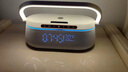 纽曼（Newmine）蓝牙音箱时钟闹钟户外手提便携露营氛围夜灯桌面卧室床头小音响手机无线充电多功能支架生日礼物 【HT548无线充夜灯音响】带时钟 官方标配 实拍图