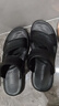意尔康男鞋软底透气户外休闲拖鞋两用沙滩鞋男士凉鞋 57805W 黑色 41 实拍图