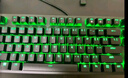 雷蛇（Razer）黑寡妇蜘蛛V3竞技版 机械键盘 87键 电脑游戏电竞 RGB背光 黄轴  实拍图