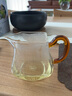 一屋窑一屋窑玻璃手工大号四方公道杯360ML耐热加厚茶海功夫茶具公杯 实拍图