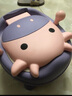 世纪宝贝（babyhood）儿童马桶坐便器 婴幼儿便盆男女宝宝小孩座便器尿桶抽屉便糟 粉色 萌趣小奶牛 PU软垫 实拍图