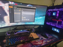 漫步者花再Halo PixelBar字幕歌词音响电脑桌面音箱 自定义屏幕长条有线音箱蓝牙6.0RGB灯效 破界黑 实拍图