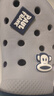 大嘴猴（paul frank）洞洞鞋男户外休闲花园鞋两用沙滩透气软底凉鞋灰色40-41PF75368 实拍图