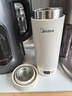 美的（Midea）电热水杯加热水壶保温烧水杯 350ml迷你便携式旅行出差 国补智能恒温 316L不锈钢无异味MK-DB35X22 实拍图