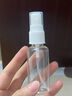 喷雾瓶分装瓶旅行便携透明清洁消毒液喷雾瓶细雾喷雾瓶子相机清洁 液体分装瓶50ml-1个 实拍图