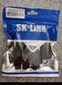 SK-LINK 六类千兆网线对接头 RJ45网络直通模块网口延长连接头适用5/6/7类水晶头面板配线架黑色RJDT6BK 实拍图