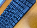 罗技（Logitech）MK220 键鼠套装 无线键鼠套装 办公键鼠套装  多媒体键鼠套装 带无线2.4G接收器 黑色 实拍图