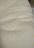洁丽雅（Grace）枕芯枕头 颈椎枕分区针织按摩枕水立方中枕45*70cm 白色 一对装  实拍图