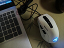 冰豹 德国ROCCAT魔幻豹kone轻量版鼠标（电竞游戏鼠标 人体工学鼠标 电脑吃鸡lol机械鼠标） 夜枭ULTRA(轻量icafe版)白色 实拍图