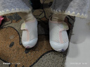 卡特兔学步鞋儿童网眼鞋男童春季宝宝1-3岁儿童单鞋女童幼儿园室内鞋 白粉-网眼款 24 内长14.5cm 脚长13.5-14.1 实拍图