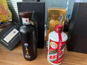 茅台（MOUTAI）王茅 祥雅黑茅 酱香型白酒 53度 500ml单瓶装 1壶2杯套装 实拍图