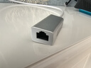 毕亚兹 USB3.0千兆有线网卡 1米长线转接RJ45网线接口转换器苹果华为笔记本任天堂Switch外置网口扩展 实拍图