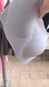ubras无尺码云感托吊带背心隐形无痕文胸罩女士内衣女柔灰紫 实拍图