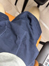 UR2025夏季新款女装休闲简约后松紧腰卷边短裤UYY650023 卡其 M 实拍图