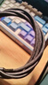 值计USB4全功能type-c数据线1米8K视频线PD240W快充电苹果安卓雷电4/3移动硬盘盒一线通40G数据线F108C 实拍图