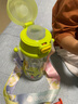 babycare免拧户外运动水杯儿童学饮直饮吸管杯幼儿园上学水壶-青色 实拍图