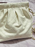 CHARLES&KEITH迷你菱格流浪包单肩斜挎双肩包包女包生日礼物CK2-60782390 Cream奶白色 S 实拍图