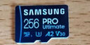 三星（SAMSUNG）256GB TF(MicroSD)存储卡 超高速PRO深蓝卡 4K超高清 适用游戏机无人机 读速200MB/s写速130MB/s 实拍图