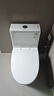 九牧（JOMOO）11262-2-1/41KA-2家用马桶卫浴虹吸式节水抗菌易洁坐便器400坑距 实拍图