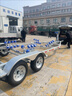 能师傅船用拖车橡皮艇冲锋舟拖车游艇路亚艇摩托艇快艇玻璃钢船用拖挂车 RIB420R 适合3.6-4米船 含绑带 实拍图