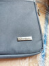 Milooky手提电脑包男女轻便大容量商务出差便携手提包新款适用于华为联想 撞色灰【气囊抗震】 15-16英寸 实拍图