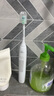 飞利浦（PHILIPS）【肖战推荐】电动牙刷钻石3系 生日礼物 成人情侣款送男生/女友 微泡水流 HX5181/01皓月白 实拍图