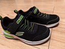 Skechers斯凯奇儿童运动鞋男童透气网鞋时尚魔术贴大童跑步鞋403748L 实拍图
