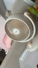 美的（Midea）【小型风扇】轻音台式桌面空气循环扇家用柔风电风扇宿舍办公迷你台扇落地扇空调伴侣 GAF18AD 实拍图