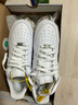 耐克NIKE七夕礼物 女空军一号AF1 AIR FORCE 1运动鞋DD8959-100白39 实拍图
