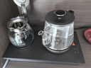 FUNORK全自动上水电热水壶煮茶烧水一体机茶台泡茶烧水壶茶几茶桌嵌入式抽水电茶壶茶具套装 1L 钛灰色-保温款（37*20cm） 实拍图