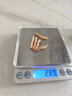 KTRUE美发电子秤精准0.01克黄金称高精度厨房秤家用小型烘焙食物称数克 充电款500g0.01g 送托盘+砝码 实拍图