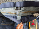 龙牙（Dragon Tooth）新款牛仔裤龙牙隐霜轻量战术裤通勤牛仔裤蓝色户外休闲水洗牛仔 中度石磨蓝 30 175/78A高175重125-145 实拍图