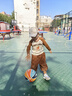 李宁（LI-NING）篮球儿童5号比赛室内外耐磨水泥地幼儿小学生青少年户外橡胶五号 实拍图