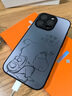 XP适用苹果15pro手机壳镜头全包iphone15pro防摔散热男女生高级感蜡笔小新保护外壳-石墨灰独立新仔 实拍图