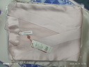 金三塔真丝睡衣女睡裙100%桑蚕丝优雅V领丝滑亲肤居家服 [主推]十样锦粉 XL 实拍图