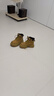 骆驼（CAMEL）王俊凯同款马丁靴户外工装大黄靴女 GF122W7790 金黄 36 实拍图