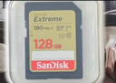 闪迪SD卡 5D3 5D4 6D 80D 750D单反相机存储卡 微单闪存卡 闪迪大卡  128G SD卡180MB/s U3 C10 实拍图
