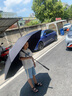 左都（ZUODU）双层自动雨伞长柄超大号加固加厚结实抗风暴雨专用三双人男士定制 实拍图