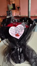 爱里鲜花99朵玫瑰花送女友送老婆生日花约会鲜花求婚表白礼物花店送花 33朵红玫瑰黑纱蒙面款情人节鲜花 实拍图