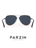 帕森（PARZIN）偏光太阳镜男 范丞丞同款双梁飞行员框眼镜 防晒驾驶潮墨镜PZ8380 实拍图