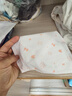 安可新 婴儿【80片】7A抗菌蚕丝一次性七角围嘴宝宝免洗围兜 绿车 实拍图