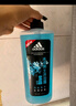 阿迪达斯（Adidas）男士冰点沐浴露600ml 海盐精华持久留香控油清爽沐浴液 实拍图