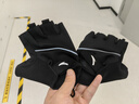 安踏（ANTA）运动手套骑行半指手套保暖减震防滑耐磨撸铁器械健身训练 黑色M码 晒单实拍图