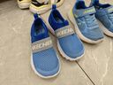 Skechers斯凯奇男孩网面透气缓震体训鞋轻弹儿童运动鞋跑步鞋405253L 实拍图