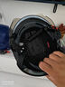 野马（YEMA）3C认证351-2S电动车头盔女夏季防晒电瓶车半盔男摩托车安全帽 亚黑+咖色短镜 实拍图