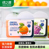 绿之源冰箱除味剂活性炭除味冰箱除臭剂杀菌去异味盒(甜橙+葡萄)120g*2 实拍图