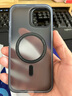 邦克仕（Benks）适用苹果14手机保护壳 iPhone14/13防摔磁吸壳 耐磨男女通用款保护套不沾指纹 黑 实拍图