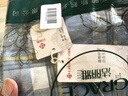 洁丽雅（Grace）抗菌被套100%全棉被套单人学生被套四季通用 绅士格 150*200cm  实拍图