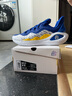 安德玛（UNDERARMOUR）库里CURRY 11男女情侣运动篮球鞋3027416 蓝黄色100 3026615-100 42 实拍图